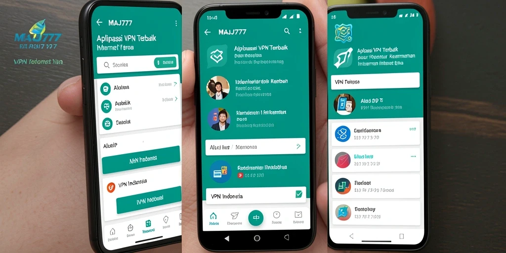 Antarmuka MAJ777 yang sederhana dan fungsional untuk VPN Indonesia.