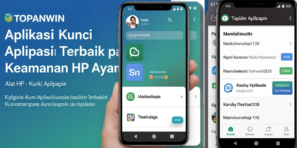 Tampilan antarmuka TOPANWIN yang sederhana dan fungsional.
